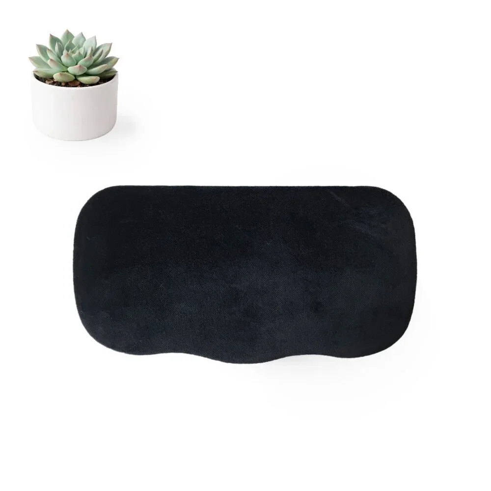 Gucci Black Hard Shell Eyeglasses Case with Blue Interior